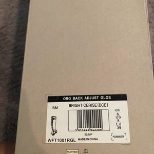 Pink Hunter Rain Boots